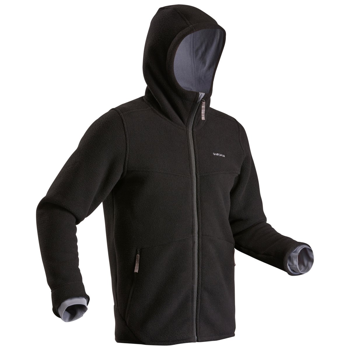 Casaca polar de montaña y nieve Quechua SH100 U-WARM