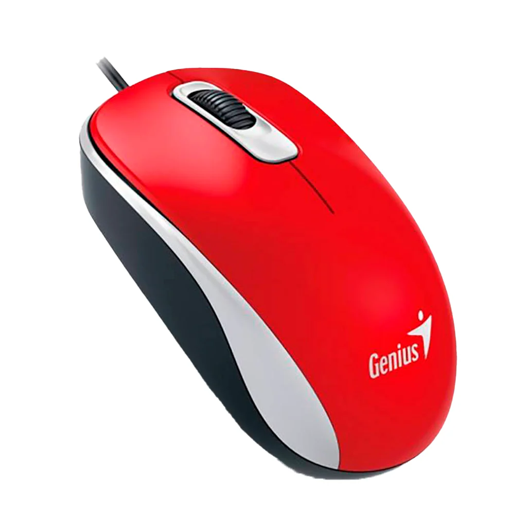 MOUSE GENIUS DX-110 | 1,000 DPI | ROJO - Imagen 3