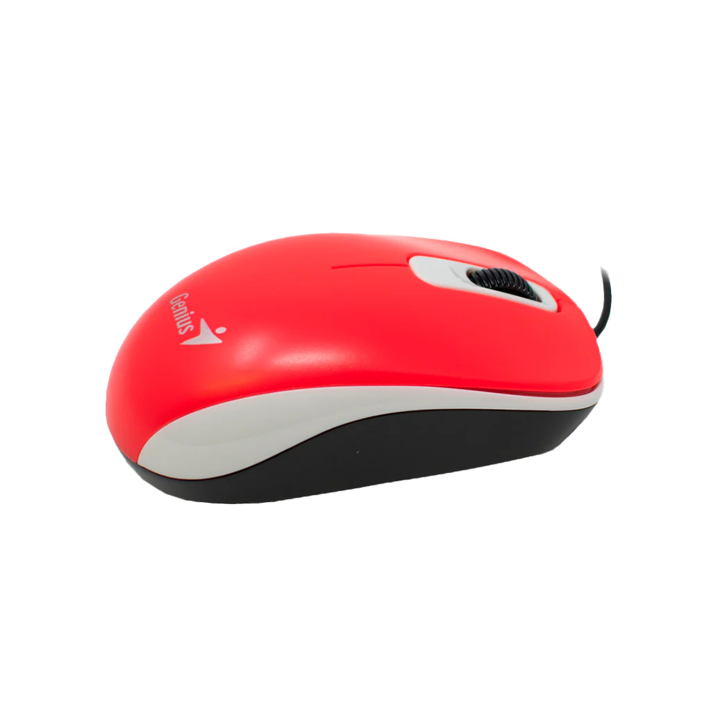 MOUSE GENIUS DX-110 | 1,000 DPI | ROJO - Imagen 4