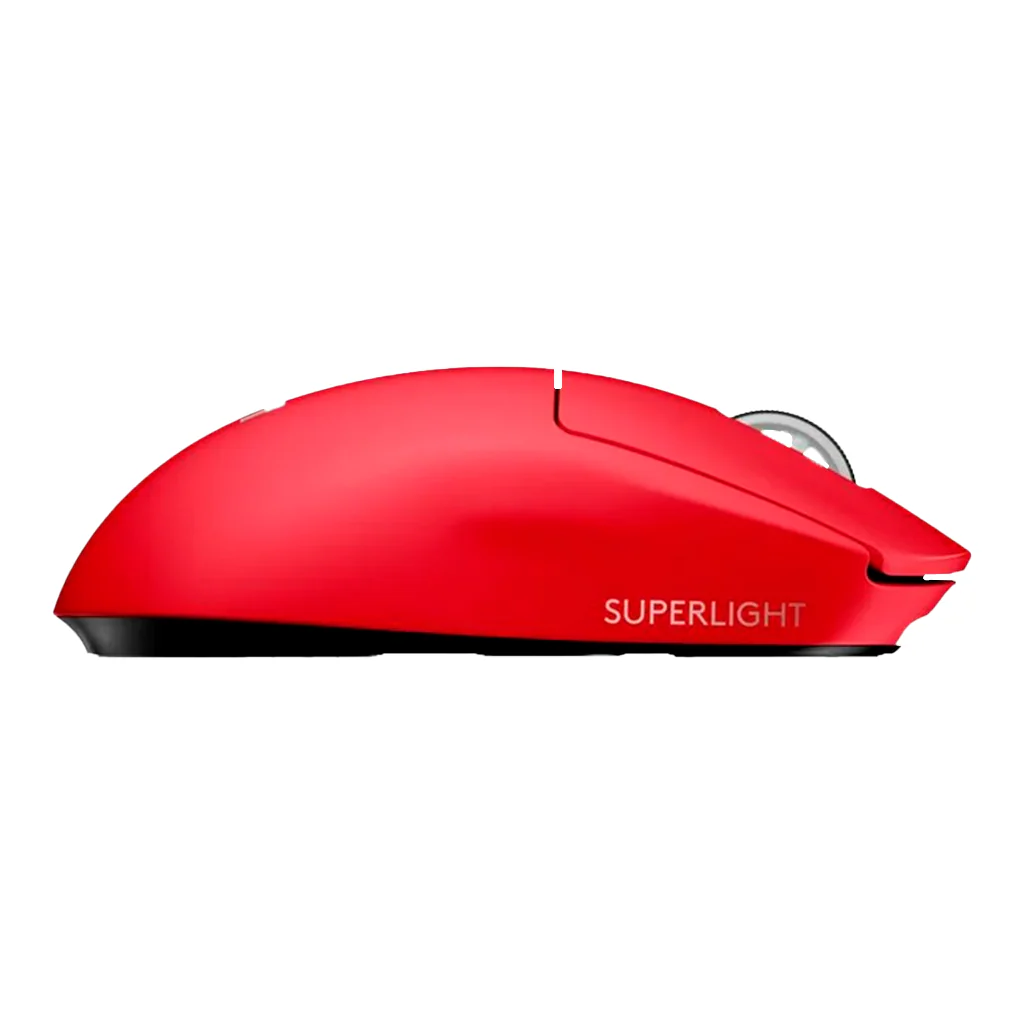 MOUSE LOGITECH GPRO X SUPERLIGHT | INALAMBRICO | 16,000 DPI | ROJO - Imagen 5
