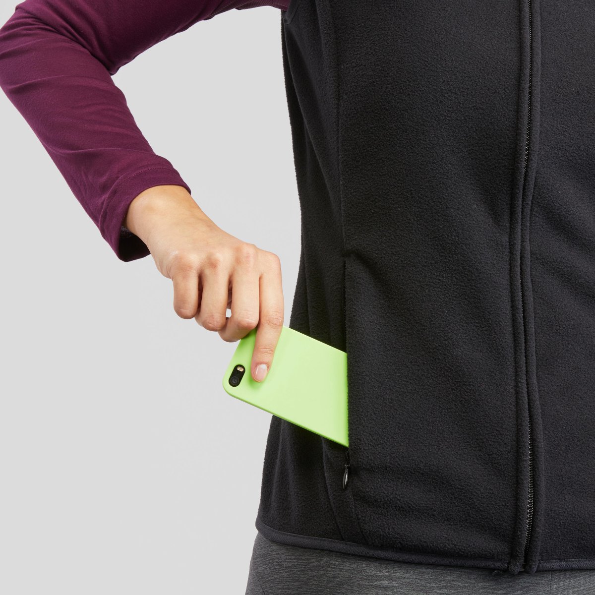 Chaleco polar de montaña y trekking MH120 Quechua - Imagen 5