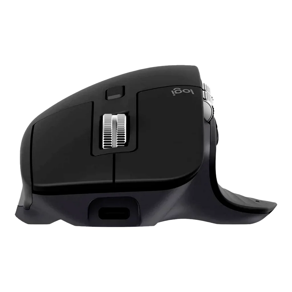 MOUSE LOGITECH MX MASTER 3S | INALAMBRICO | 8,000 DPI | NEGRO - Imagen 3