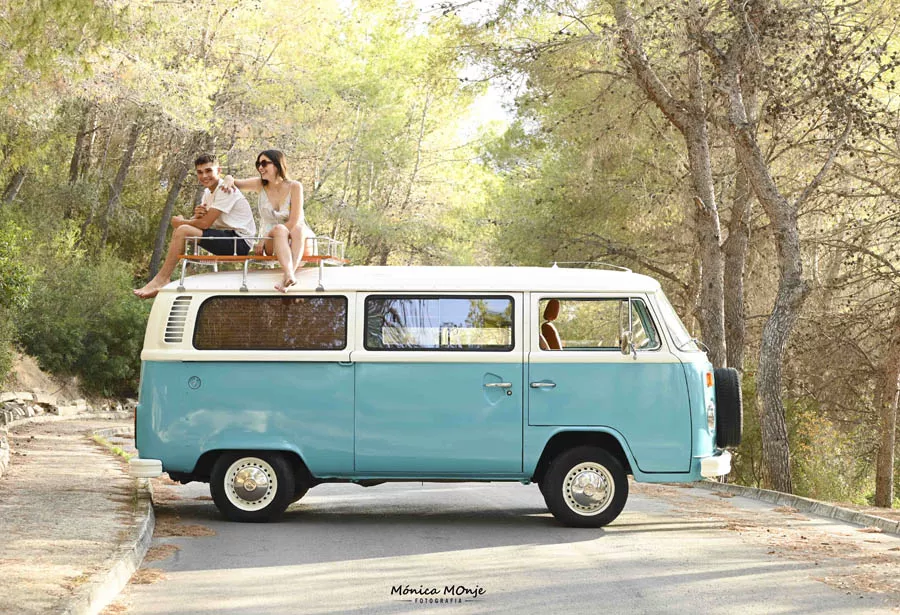 Camper de segunda mano Wolkswaguen Bay Window T2 1976 1600 - Imagen 5