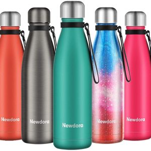 Newdora Botella de Agua Acero Inoxidable 500ml