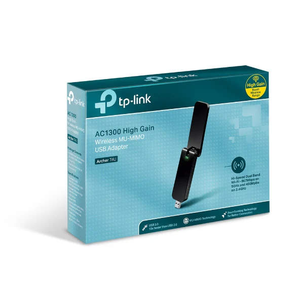 ADAPTADOR WIFI TP-LINK TL-ARCHER T4U | USB 2.0 | 2.4 GHz - 5GHz - Imagen 5