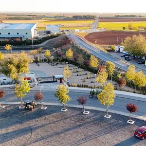 Área de servicios para autocaravanas en Campo de Criptana