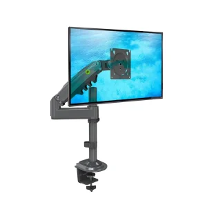 BRAZO - RACK PARA MONITOR NB ERGONOMIC H100 | HIDRAULICO | GIRATORIO |17" - 32" | NEGRO