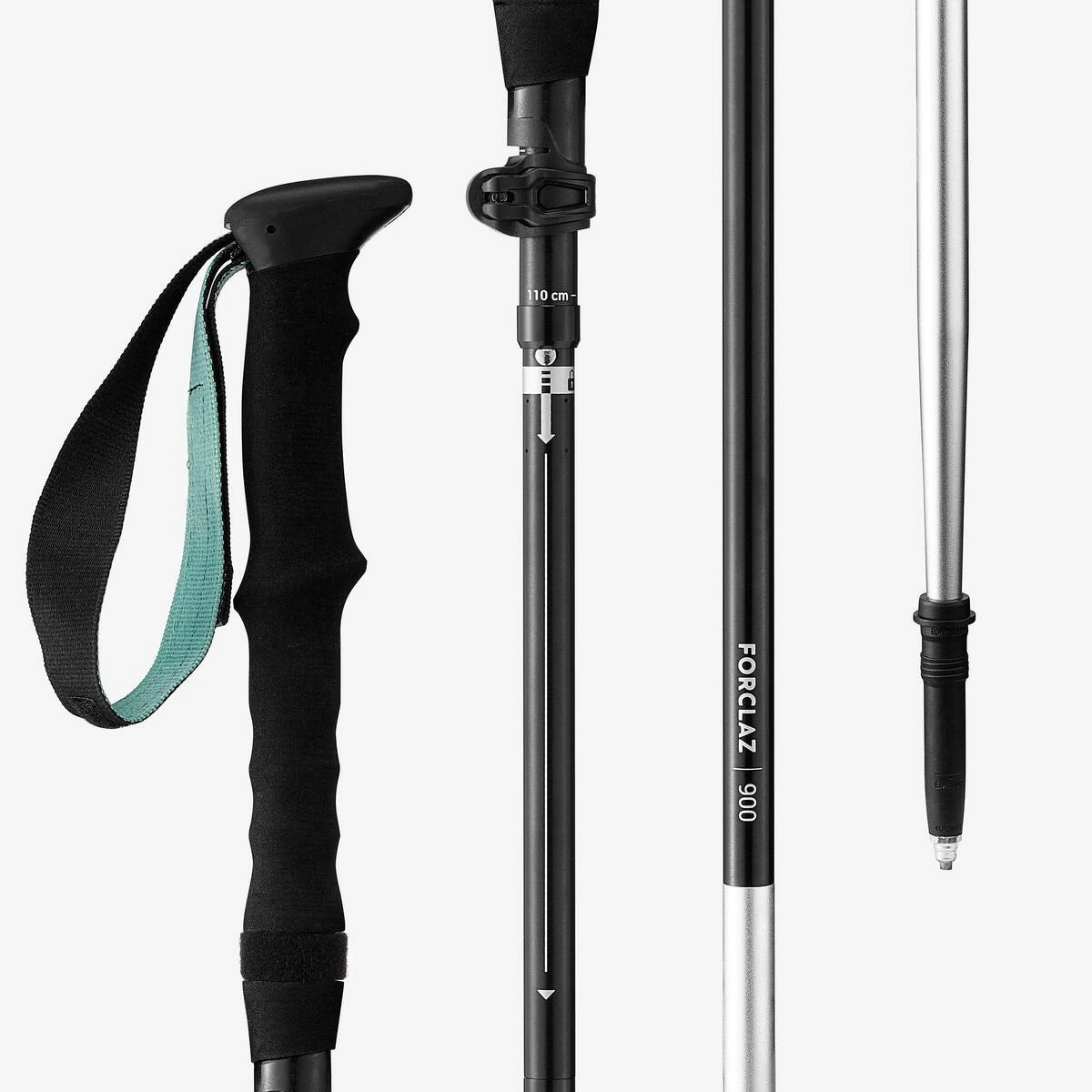Bastón de trekking ultra compacto Forclaz MT900 – 1und - Imagen 5