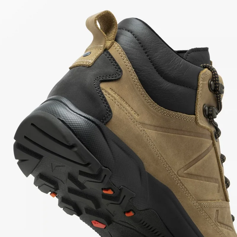 Botas impermeables de cuero montaña y trekking Quechua NH500 - Imagen 7