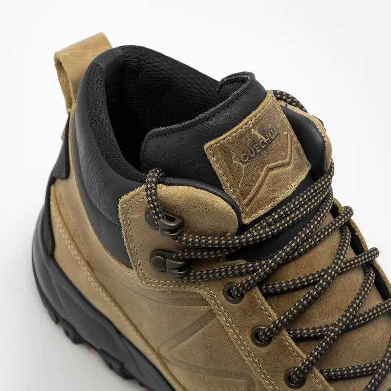 Botas impermeables de cuero montaña y trekking Quechua NH500 - Imagen 6