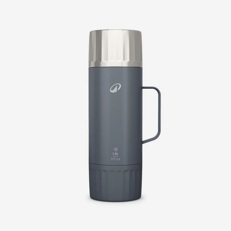 Botella de agua térmica acero inoxidable 1,5L QUECHUA - Imagen 2