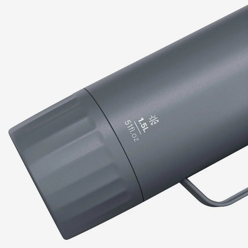 Botella de agua térmica acero inoxidable 1,5L QUECHUA - Imagen 5