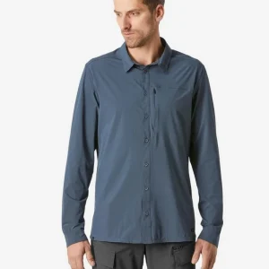 Camisa de Trekking Anti-UV FORCLAZ TRAVEL 900 Hombre