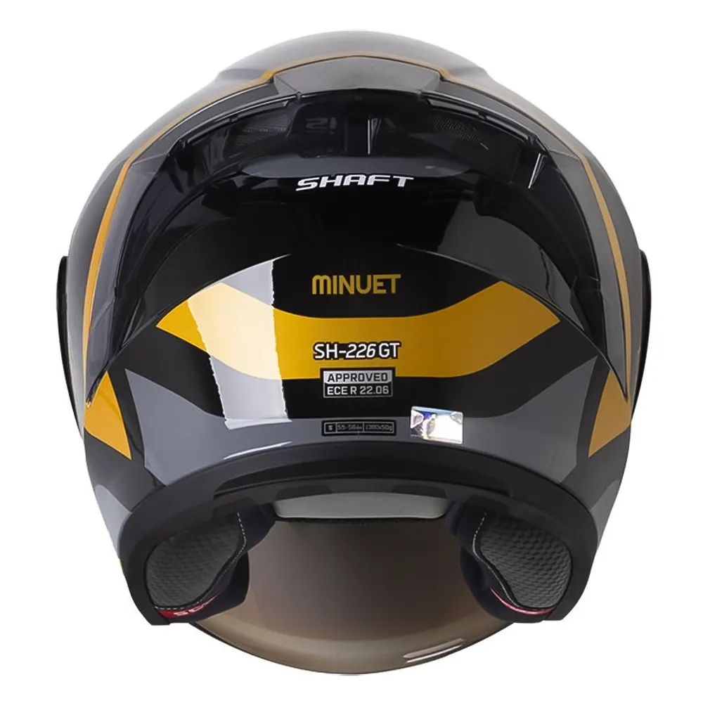 CASCO ABIERTO SHAFT 226 GT MINUET GRIS DORADO - Imagen 4