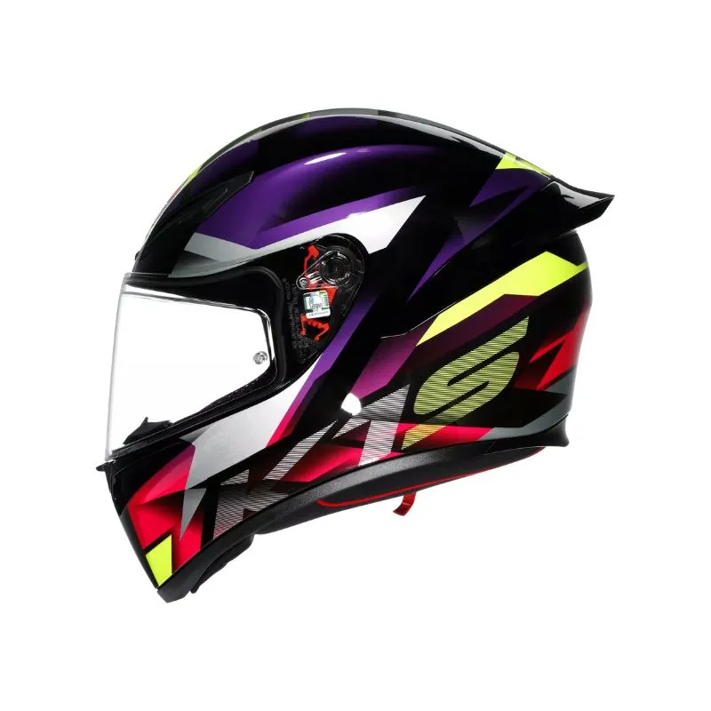 CASCO INTEGRAL AGV K1S MULTI FASTLAP MORADO BRILLO - Imagen 3