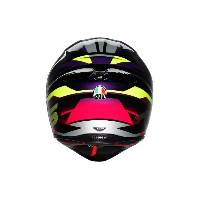 CASCO INTEGRAL AGV K1S MULTI FASTLAP MORADO BRILLO - Imagen 5
