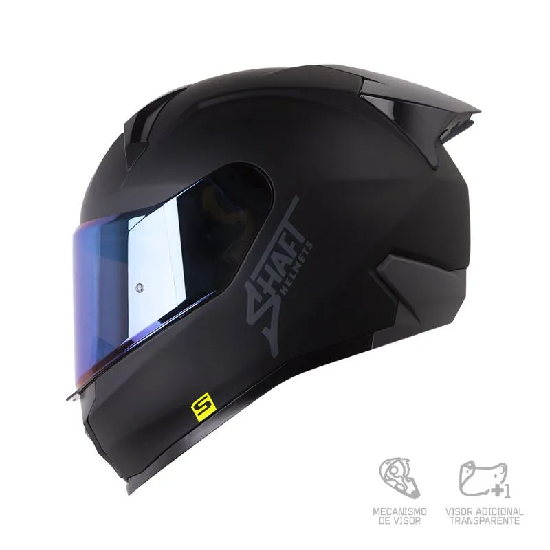 CASCO INTEGRAL SHAFT 560 EVO SOLID NEGRO MATE