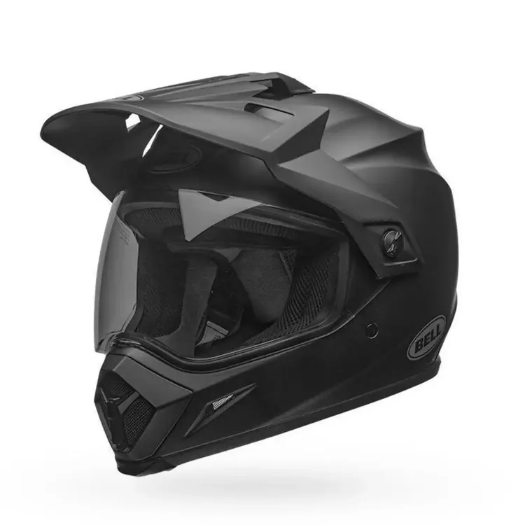CASCO MULTIPROPOSITO BELL MX-9 ADVENTURE MIPS NEGRO MATE VISOR TRANSPARENTE - Imagen 2