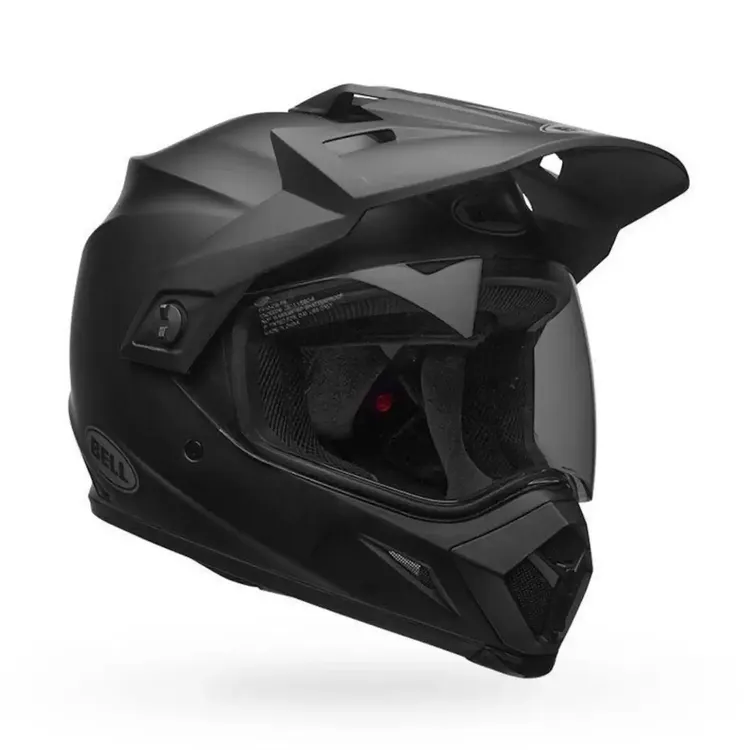CASCO MULTIPROPOSITO BELL MX-9 ADVENTURE MIPS NEGRO MATE VISOR TRANSPARENTE - Imagen 6