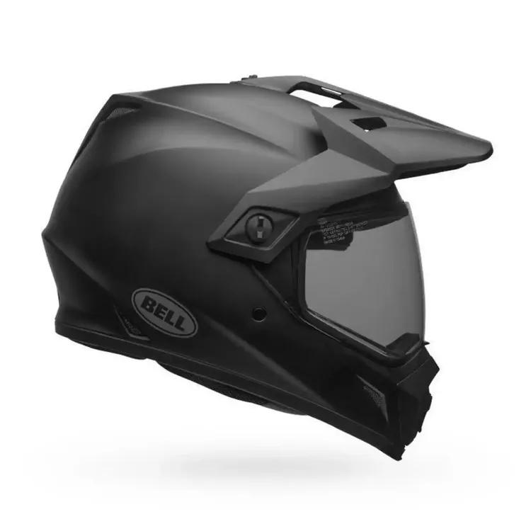 CASCO MULTIPROPOSITO BELL MX-9 ADVENTURE MIPS NEGRO MATE VISOR TRANSPARENTE - Imagen 5