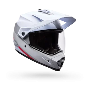 CASCO MULTIPROPOSITO BELL MX-9 ADVENTURE MIPS BLANCO ROJO MATE