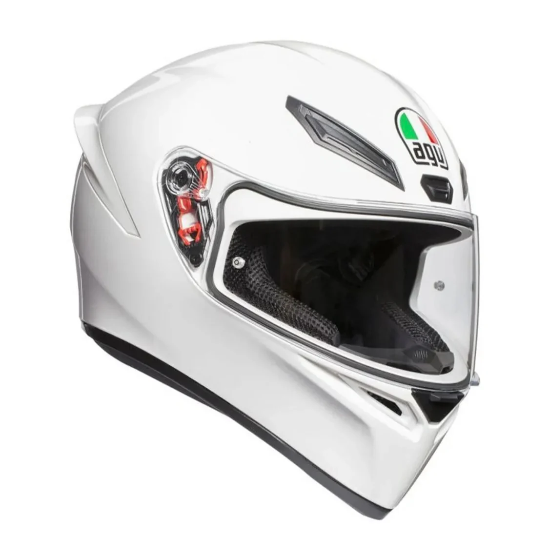 CASCO INTEGRAL AGV K1S BLANCO BRILLANTE