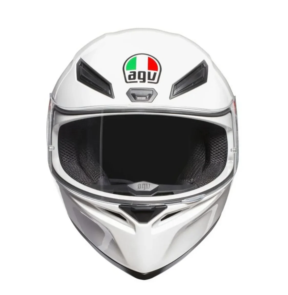CASCO INTEGRAL AGV K1S BLANCO BRILLANTE - Imagen 3
