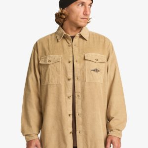 Camisa de pana manga larga Hombre Bong Days BILLABONG ref-EBYWT03015 beige
