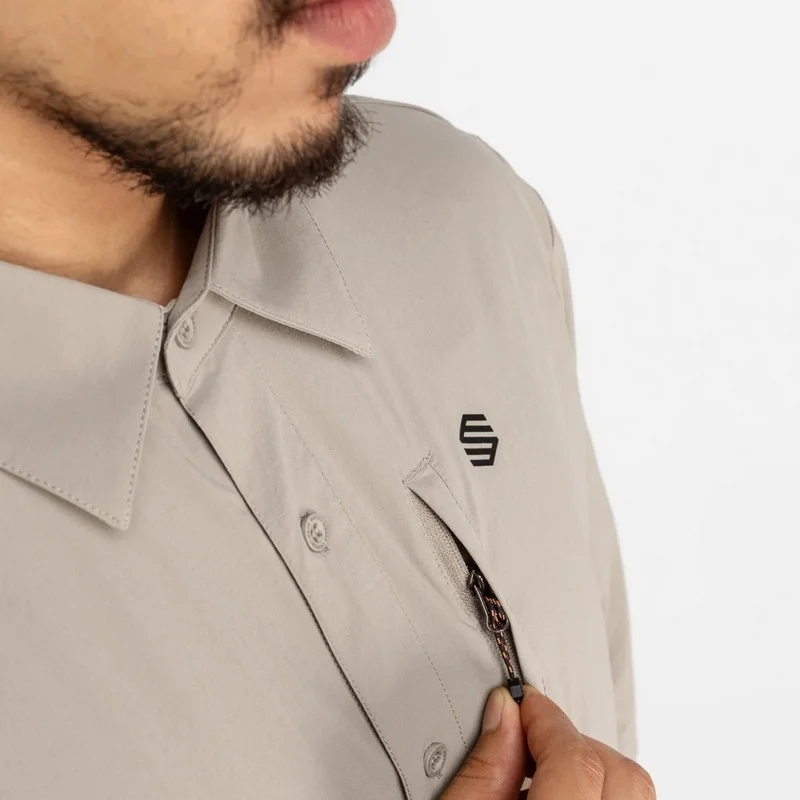 Camisa manga larga trekking Anti-UV SIROKO - Imagen 6