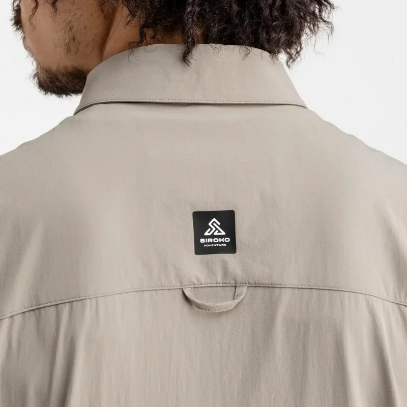 Camisa manga larga trekking Anti-UV SIROKO - Imagen 7