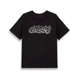 Camiseta GRIMEY manga corta GA760-FW25 THE SHELTER THROW REGULAR THE BLACK-negro