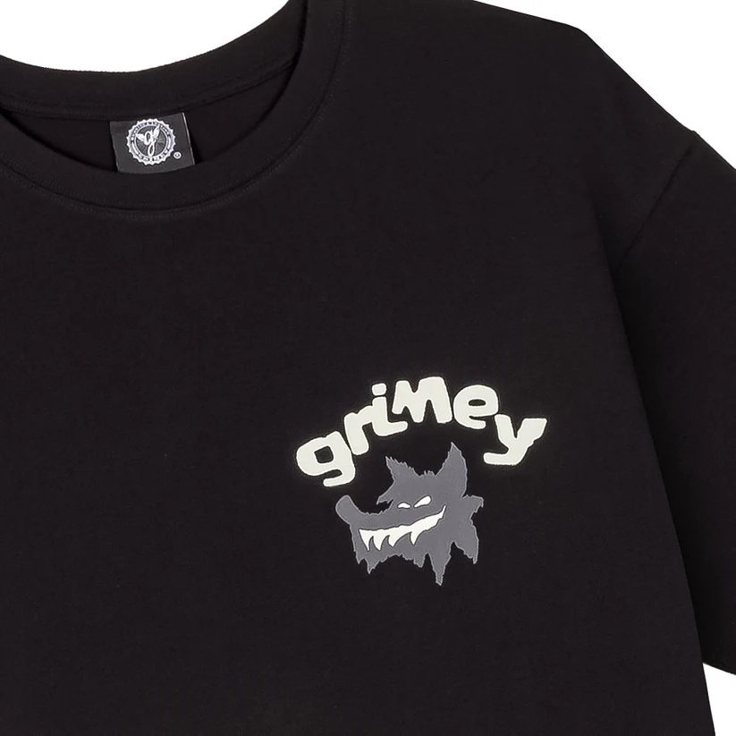 Camiseta GRIMEY manga corta GA774-FW25 THE PLANET REGULAR THE BLACK-negro - Imagen 3