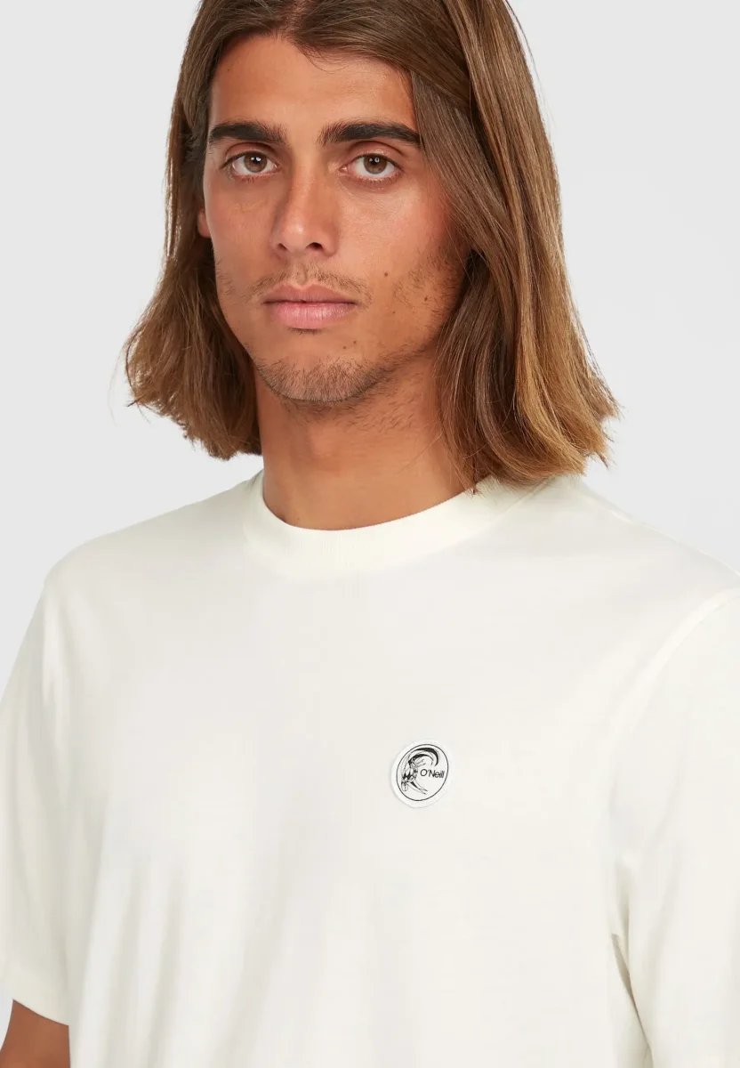 Camiseta O´NEILL manga corta ORIGINALS BADGE REF-2850318 show white-blanco - Imagen 3