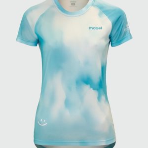 Camiseta trail running femenina SPIRIT BLUE