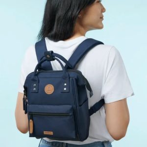 MOCHILA -BOLSO CABAIA Adventurer XS REYKJAVIK TWO POCKETS NAVY-azul marino