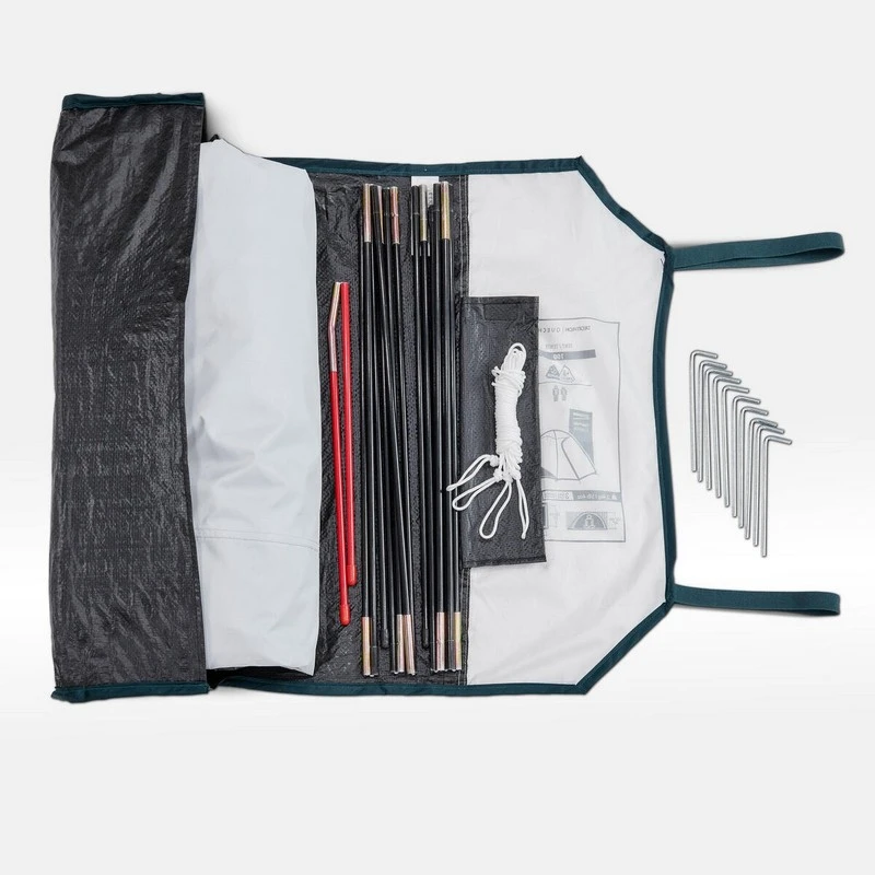 Carpa para campamento 2 personas Quechua MH100 F&B - Imagen 5