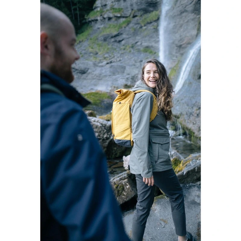 Casaca impermeable de mujer Quechua NH550 - Imagen 4