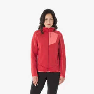 Casaca polar ligera de montaña mujer QUECHUA MH500