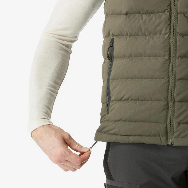 Chaleco acolchado de plumón Forclaz MT500 - Imagen 4