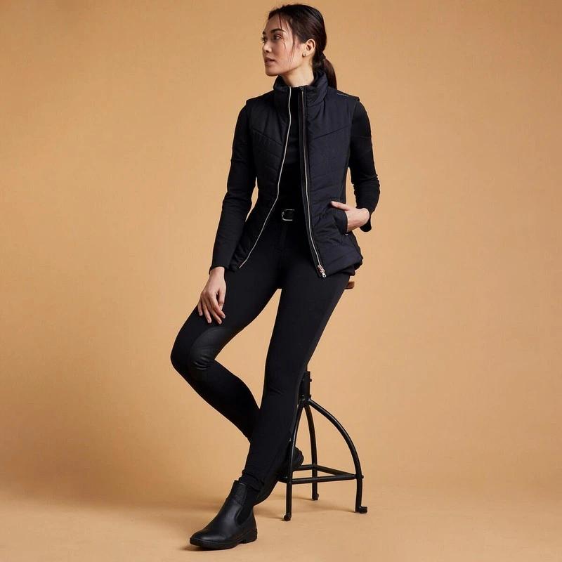 Chaleco acolchado mujer Fouganza EQUITACIÓN 500 - Imagen 2