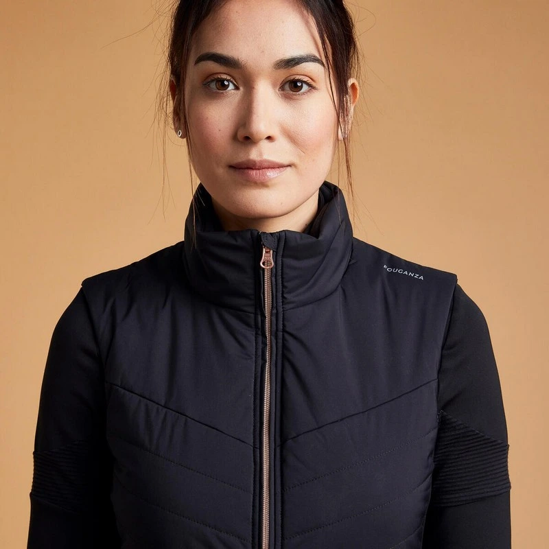 Chaleco acolchado mujer Fouganza EQUITACIÓN 500 - Imagen 3