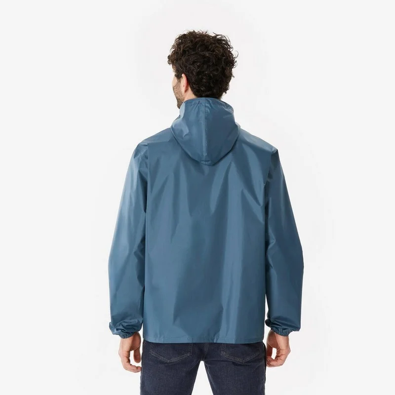Chubasquero impermeable cremallera entera Quechua Raincut - Imagen 3