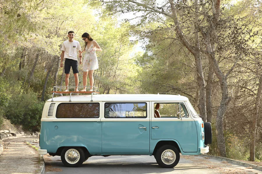 Camper de segunda mano Wolkswaguen Bay Window T2 1976 1600 - Imagen 7