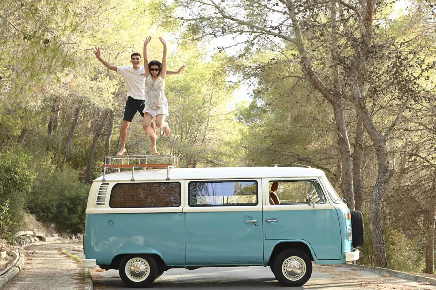 Camper de segunda mano Wolkswaguen Bay Window T2 1976 1600 - Imagen 8