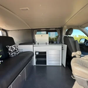 Furgoneta camper de alquiler VW Transporter L1H1 Blue Compact +21