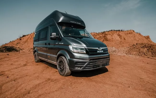Furgoneta camper North Cape MAN NMY25 4×4