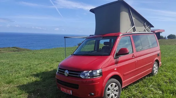Furgoneta camper de alquiler Volkswagen T5