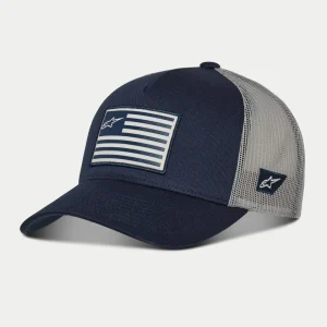 GORRA ALPINESTARS FLAG SNAPBACK HAT NAVY/GREY