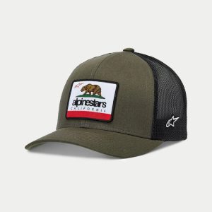 GORRA ALPINESTARS CALI 2.0 VERDE MILITAR