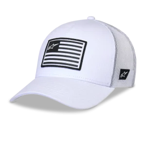 GORRA ALPINESTARS FLAG SNAPBACK BLANCO